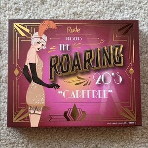 RUDE The Roaring 20's Carefree Palette! 20 colors Large size, NIB endless combos